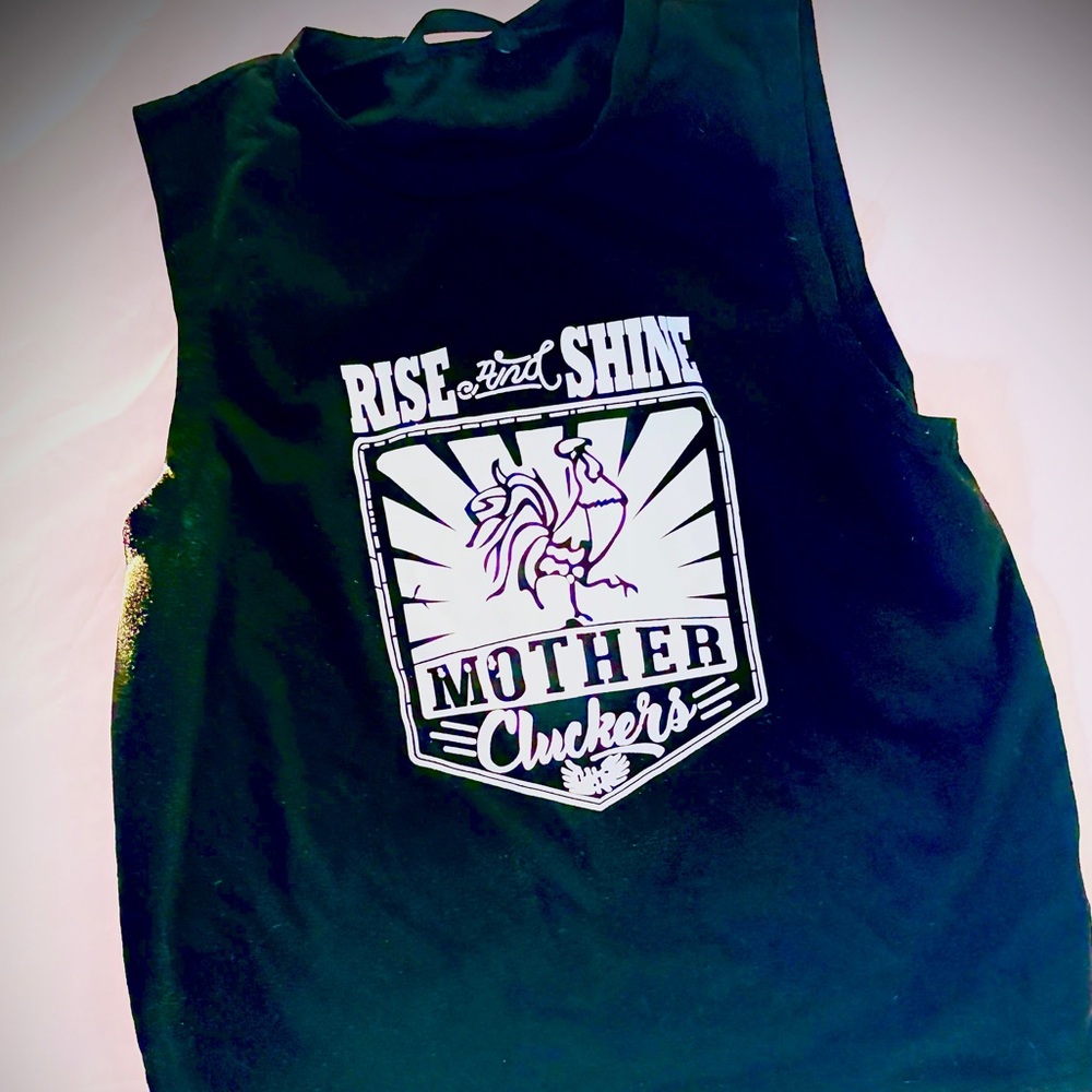Black Graphic Kids Shirt